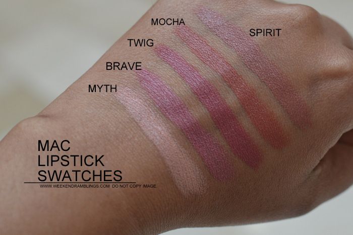 best mac cosmetics nude lipsticks for dark skin